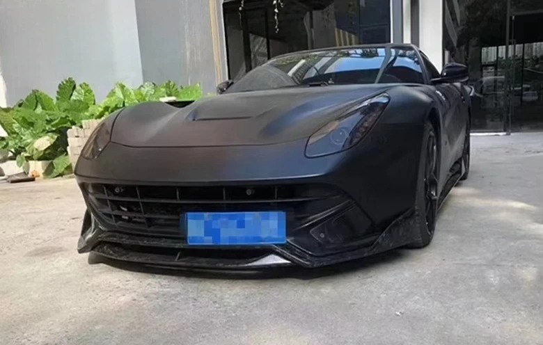 Suitable for 13 Years F12 Modified Carbon Fiber Body Kit F12 Carbon Fiber Front Lip Rear Lip Skirt Tail Wing